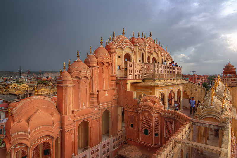 Aerial View of the Eklingji temple