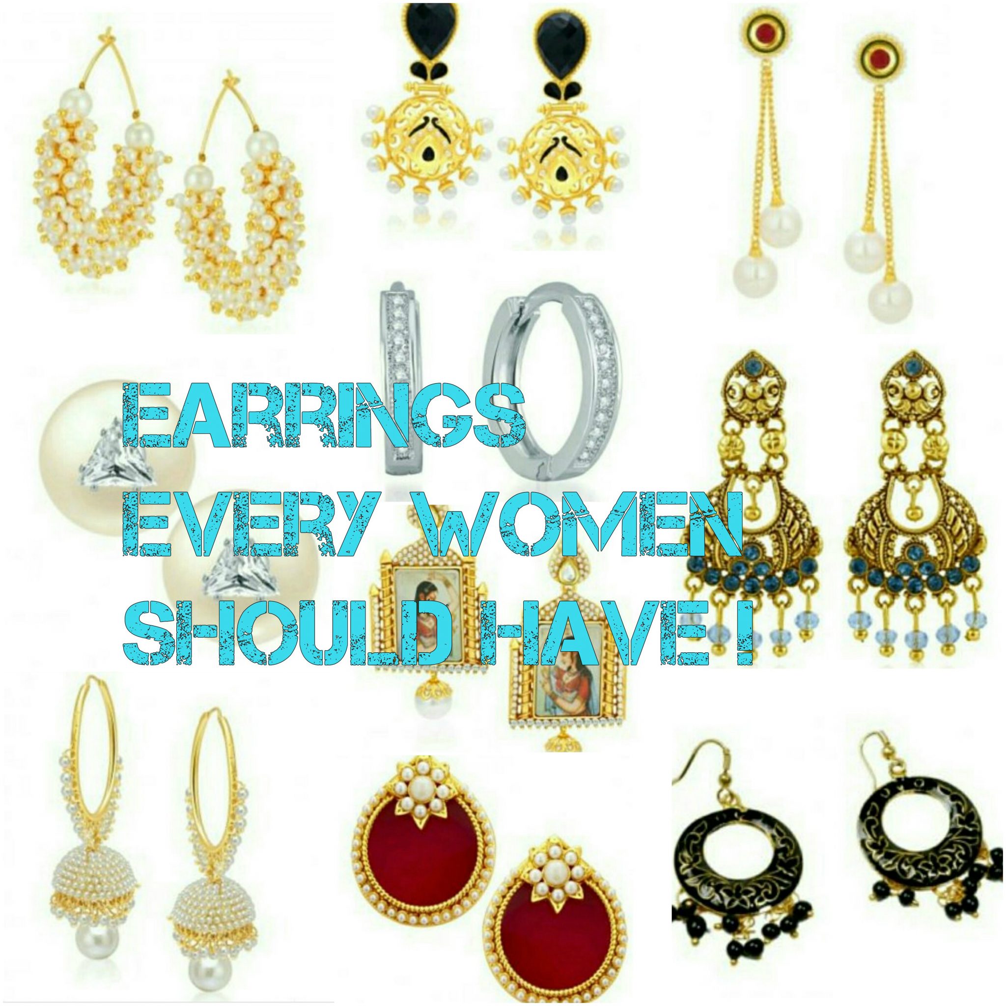 13 Earrings Every Women Should Have!