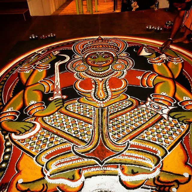 Kalamezhuthu Pattu Kerala: Folk, Ritual Art, A Unique Floor Art