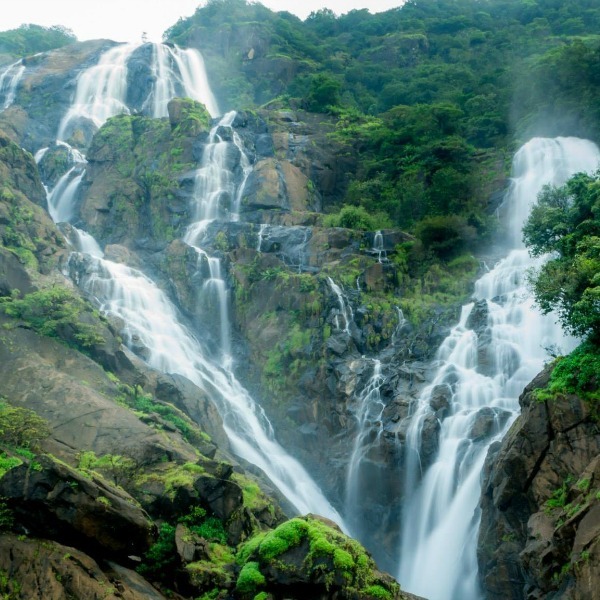 dudhsagar waterfall