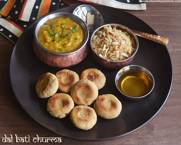 Best Rajasthani dal bati churma