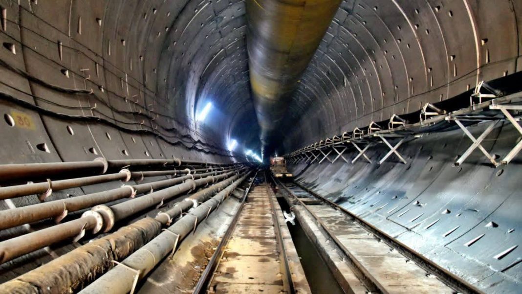 Rescue teams work to save 8 trapped workers after the SLBC Telangana tunnel collapse in Nagarkurnool district on February 22, 2025.