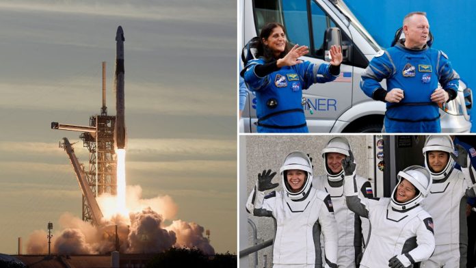 Crew-10 mission to relieve stuck NASA astronauts spacex